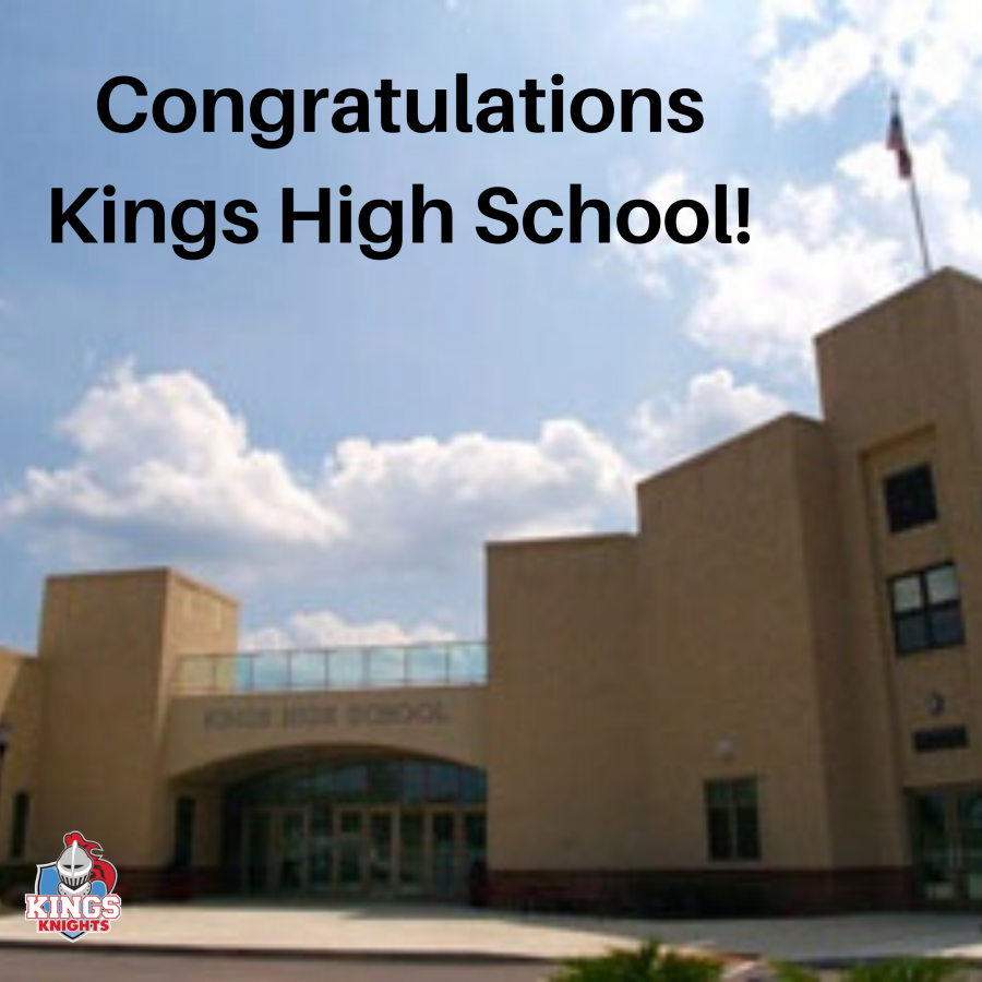 Kings High School building graphic